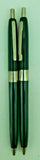 Vintage Skilcraft US Government Desk Pens Lot of 2 Black Pens U113