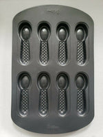 Spoons Cookie Sheet Pan 8 Cavity WILTON Bakeware EUC Metal Aluminum Candy Maker