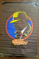 Dick Tracy Machine Gun Poster 1990 35X23 Walt Disney O.S.P.  Sealed #1682