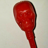 Vintage Skull & Bone Eppy Advertising Drink Stir Stick New Old Stock