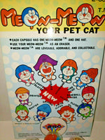 Vintage 6 Meow Meow Your Pet Cat W/ Hat Vending Machine Toys New Old Stock