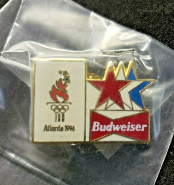 Vintage Budweiser Olympic USA Lapel Pin New Old Stock Unused New