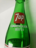 1976 7up Pop Soda Bottle Salutes Commemorative 1776 - 1976 Bicentennial B2-12