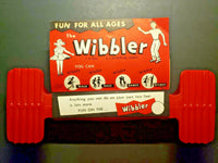 Vintage 1950's Red Wibbler Toy /St Louis/ New Old Stock