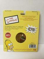 SIMPSONS KLICK-ITZ Metal Click Toy  "Dancing Homer & Marge"  HTF IN Box U41