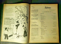 1957 October Children's Activities Magazine NOS Toy Add on Back NOS WS7C