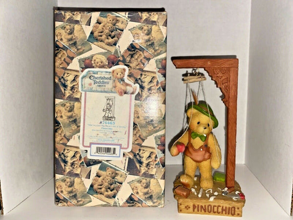 Cherished Teddies Pinocchio "You've Got My Heart On A String" Figurine U8