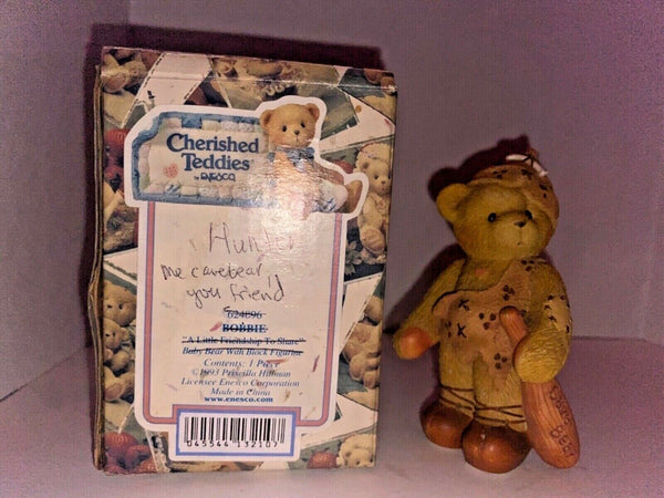 Cherished Teddies Cavebear Figurine U8