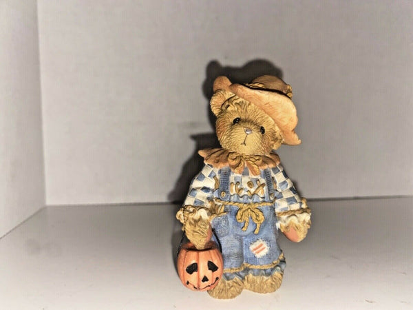 Cherished Teddies Tom "Your Smile Is A Treat" Figurine No Box U8