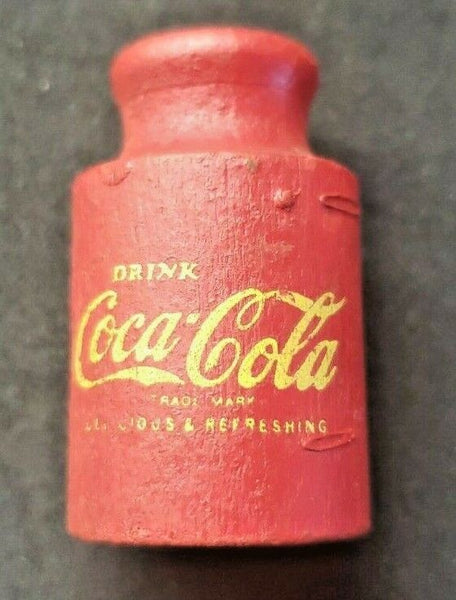 Vintage Rare Wooden Coca-Cola Whistle/Kazoo NOS