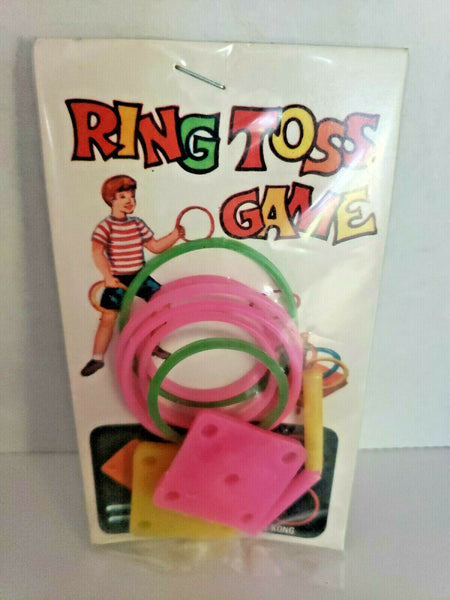 Vintage Ring Toss Game Dime Store Vintage Toy Hong Kong MINT 1960's NOS