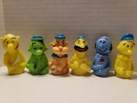 Vintage Popeye & Friends Lot of 6  Pencil Toppers Erasers Charms Vending SKU 39