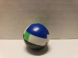Vintage 1960s Plastic Keychain Puzzle Vending Charm Gumball Machine Ball NOS
