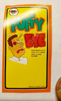 Vintage Puffy Eye Toy Comedy Trick Joke Dimestore Made Hong Kong New Old Stock