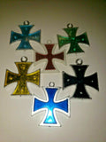 Vintage Surfer Cross Maltese Charms Vending Gumball Machine Prize Lot of 6 NOS