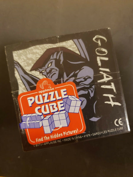 Vintage Disney Gargoyles Puzzle Cube Sealed New Old Stock