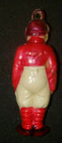 Vintage 1940's Celluloid? Football Player Charm Cracker Jack Prize Toy  Japan