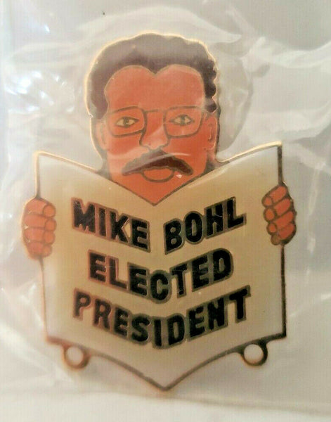 Mike Bohl Elected President Lapel Pin Collectable Vintage New In Package PB40