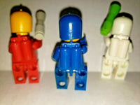 Vintage Minifigure Lot Of 3 Charms Vending Toy Prize New