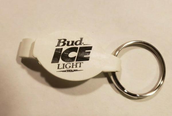 Vintage Budweiser Bud Ice Light Keychain New