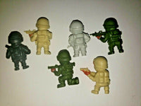 The Real Heroes U.S. Armed Forces 1.25" figures Random Lot of 6 New Charms Prize