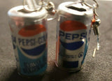 New from Vintage Mini Pepsi Soda Cans Fun Food Charms Costume Jewelry C4