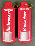 Vintage 90's Budweiser Foam Shotgun Shell Key Chain Lot of 2 NOS