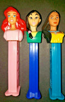 Disney Princess Pez Candy Dispensers 8 Characters No Box Good Condition U147