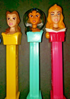 Disney Princess Pez Candy Dispensers 8 Characters No Box Good Condition U147