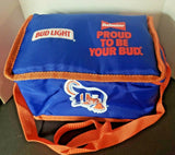 Bud Light Budweiser Collapsable Cooler 12 x 9 x 6" Detroit Tigers New U27