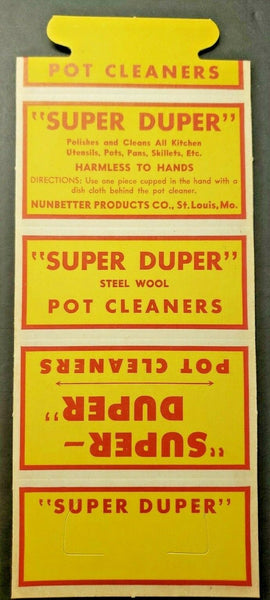 Nunbetter Super Duper Old Pot Cleaner Box St Louis