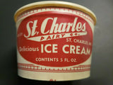 Vintage St Charles 5 oz Ice Cream Cup Lot of 1 New Old Stock