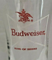 Vintage 1970's Budweiser Beer 10 oz. Glass Beer Vintage Barware Man Cave U206