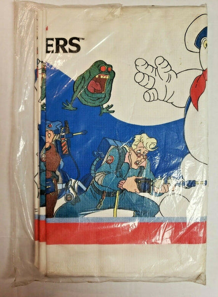 Vintage 1986 The Real Ghost Busters Birthday Party  Paper Table Cloth U163