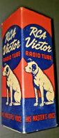 Vintage RCA Victor 6H6 Vacuum Radio Tube Nipper The Dog Graphics NOS U114