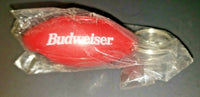 Vintage Budweiser Football Bottle Opener Key Chain NIP