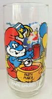 Vintage 1983 Original Peyo 1983 Papa Smurf Glass NOS U204