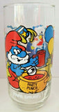 Vintage 1983 Original Peyo 1983 Papa Smurf Glass NOS U204