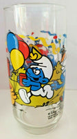 Vintage 1983 Original Peyo 1983 Papa Smurf Glass NOS U204