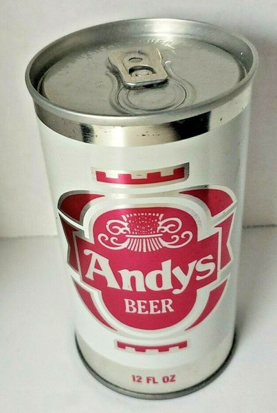 Vintage1978 Andy's Pnk Beer Tip Up Tab Top Beer Can August Schell Brewing CO BC2-21