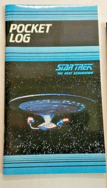 Star Trek Vintage 1991 Pocket Log Next Generation U174