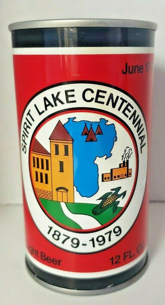 Vintage1979 Spirit Lake Beer TipUp Tab Top Beer Can August Schell Brewing CO BC1-21