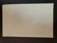 Vintage Pennsylvania Railroad Company Transportation Receipt Blank New Unused