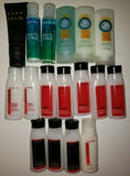 Hotel Travel Size Toiletries Shampoo and Conditioner Lotion Matrix etc Lot of 17