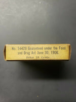 Waggoners Quack Medicine Vegetable System Regulator Terre Haute Ind. Box PB34