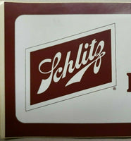 Vintage 1979 Rare 'Schlitz Makes It Great! " Bumper Sticker Milwaukee Wis.