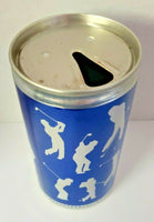 Suntory Beer Can Pull Top  Opened Golfers Japan Empty BC1-49