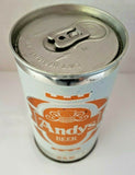 Vintage 1970's Andy's Gold / White  S/S beer can Empty BC1-45