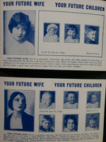 4 Your Future Wife Children 1935 Esco Humor Exhibit Supply Co gag Arcade Cards