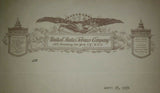 1934 United States Tabacco Comapny New York Letterhead Signed Letter